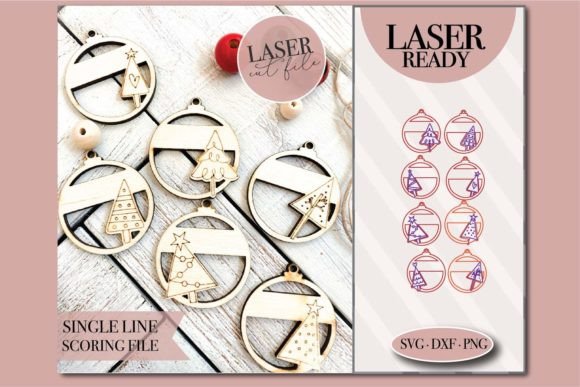 A Design Review of Laser-Cut Christmas Ornament Files for Client Projects