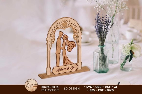 A Layered Wedding Design for Embroidery Projects