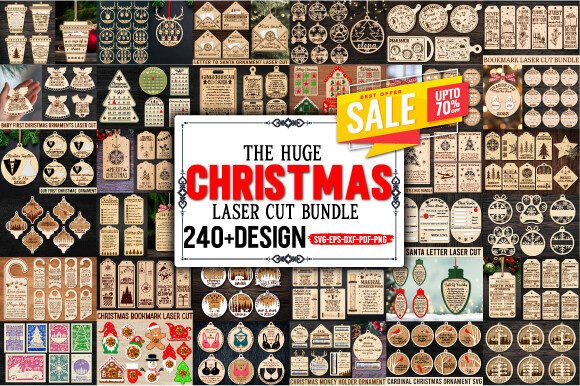 A Real Crafter’s Review of the Huge Christmas Laser Cut Bundle