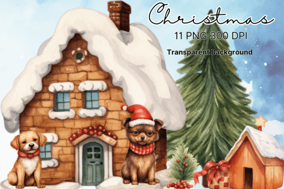 Christmas Ornaments Coffee Dog: A Festive Graphic Asset