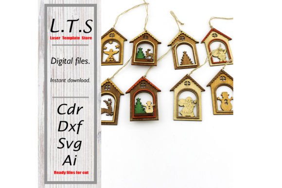 Laser-Cut Christmas Toys for Your Winter Branding Campaign