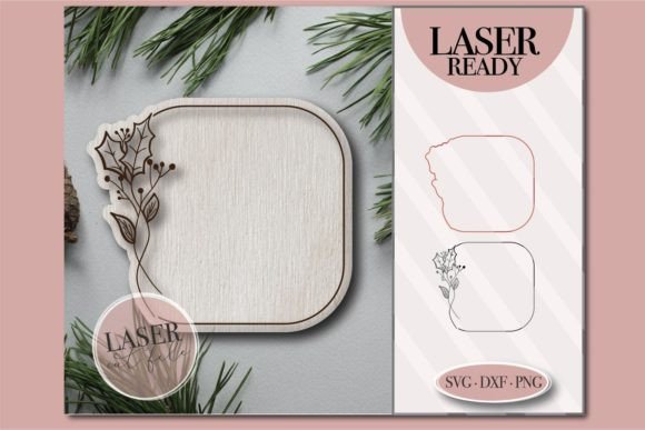 Winter Floral Frame SVG: A Laser-Cutting Sign Design Review
